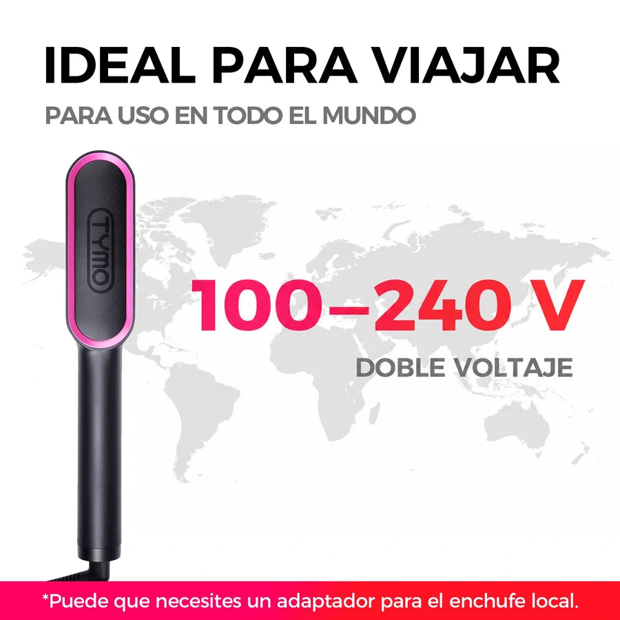 Cepillo Tymo Ring + Guantes Térmicos y Accesorios