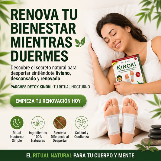 Parches Kinokis desintoxicantes
