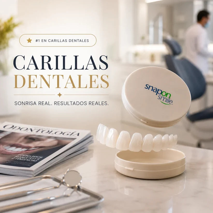 Carillas Dentales Snap On Smile™ - Confianza instantánea en tu sonrisa